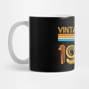 Vintage 1965 Happy 58th Birthday Retro Mug